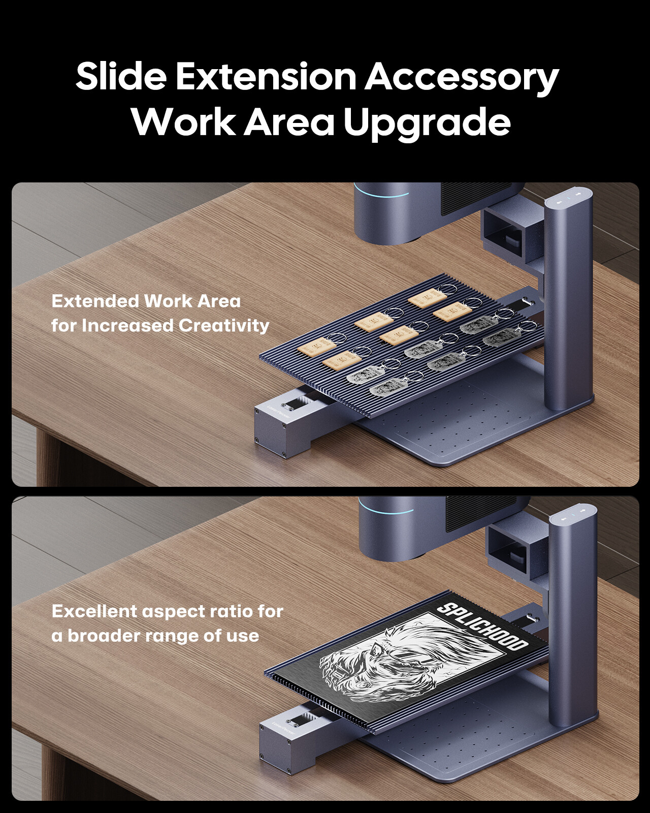 Refurbished LaserPecker LP4 Laser Engraver Engraving Machine Cutter Metal Wood