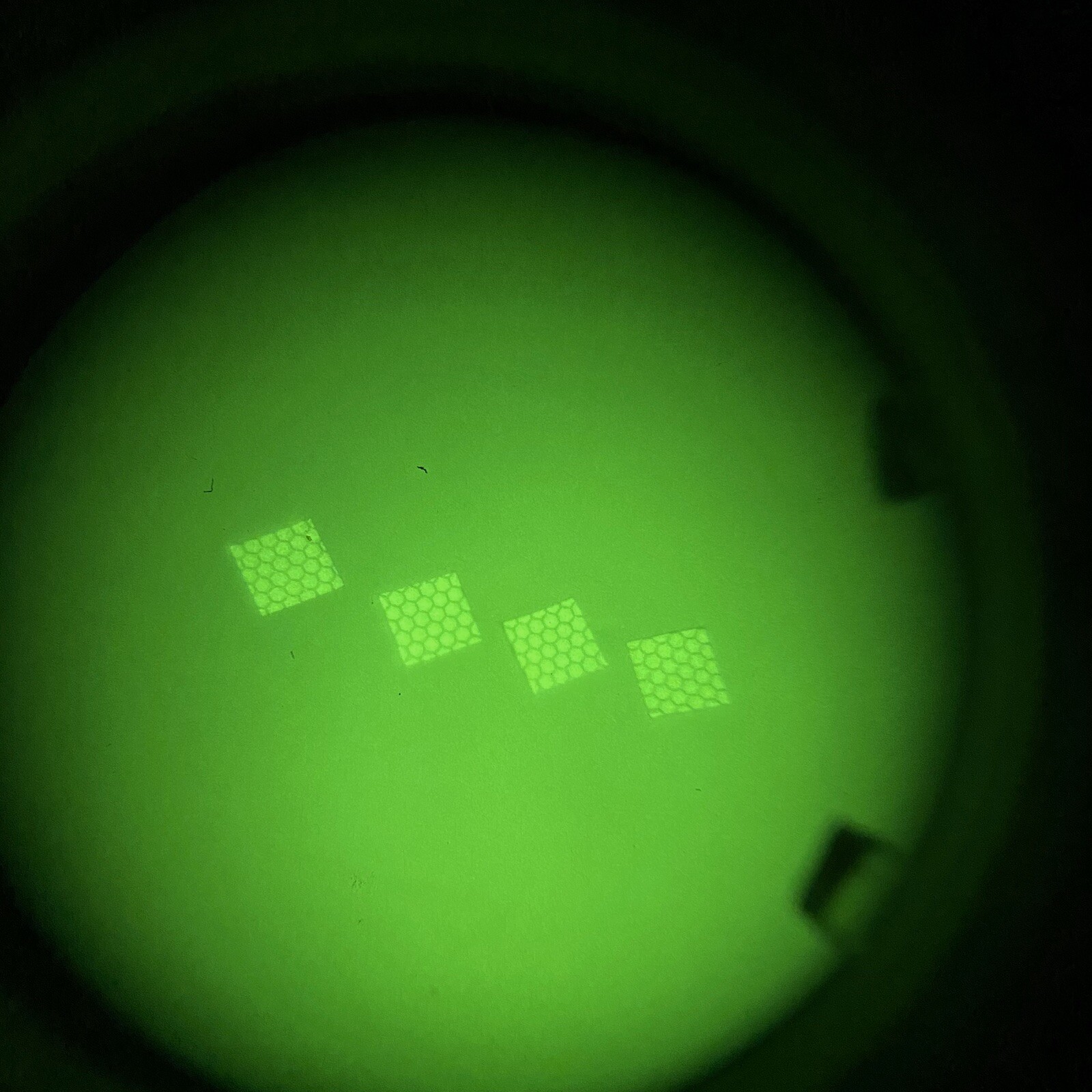 4pk 3/4” Official Velcro® IR Infrared Tab Square Patch For ACH/MICH Helmet Cover