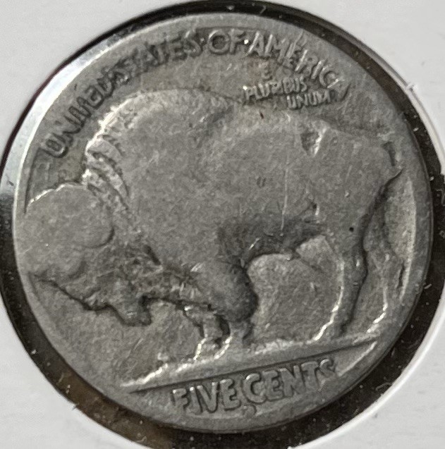 1913-D Type 2 T2 Buffalo Nickel 5c Key Date Restored Date 1 COIN
