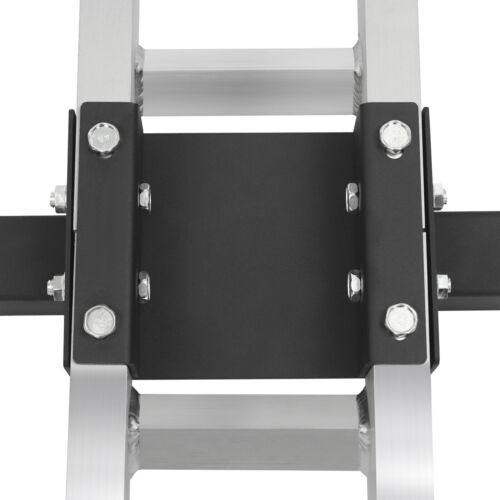 600 LBS Heavy Duty Motorcycle Carrier Dirt Bike Rack Hitch Mount Hauler w/ Strap