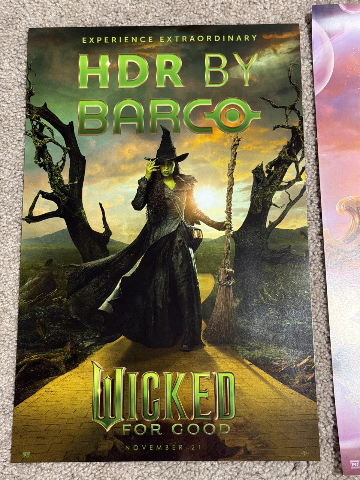 Wicked & Wicked For Good Movie Glinda Regal Exclusive 12x18 Poster Print #983