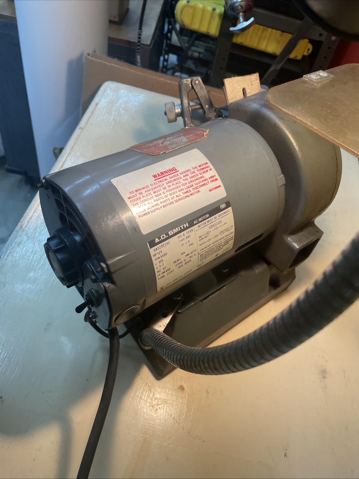 Drill Bit Sharpener Lisle 91000 Drill Grinder AO Smith 115V 1/8 To 1-1/4” 60-180