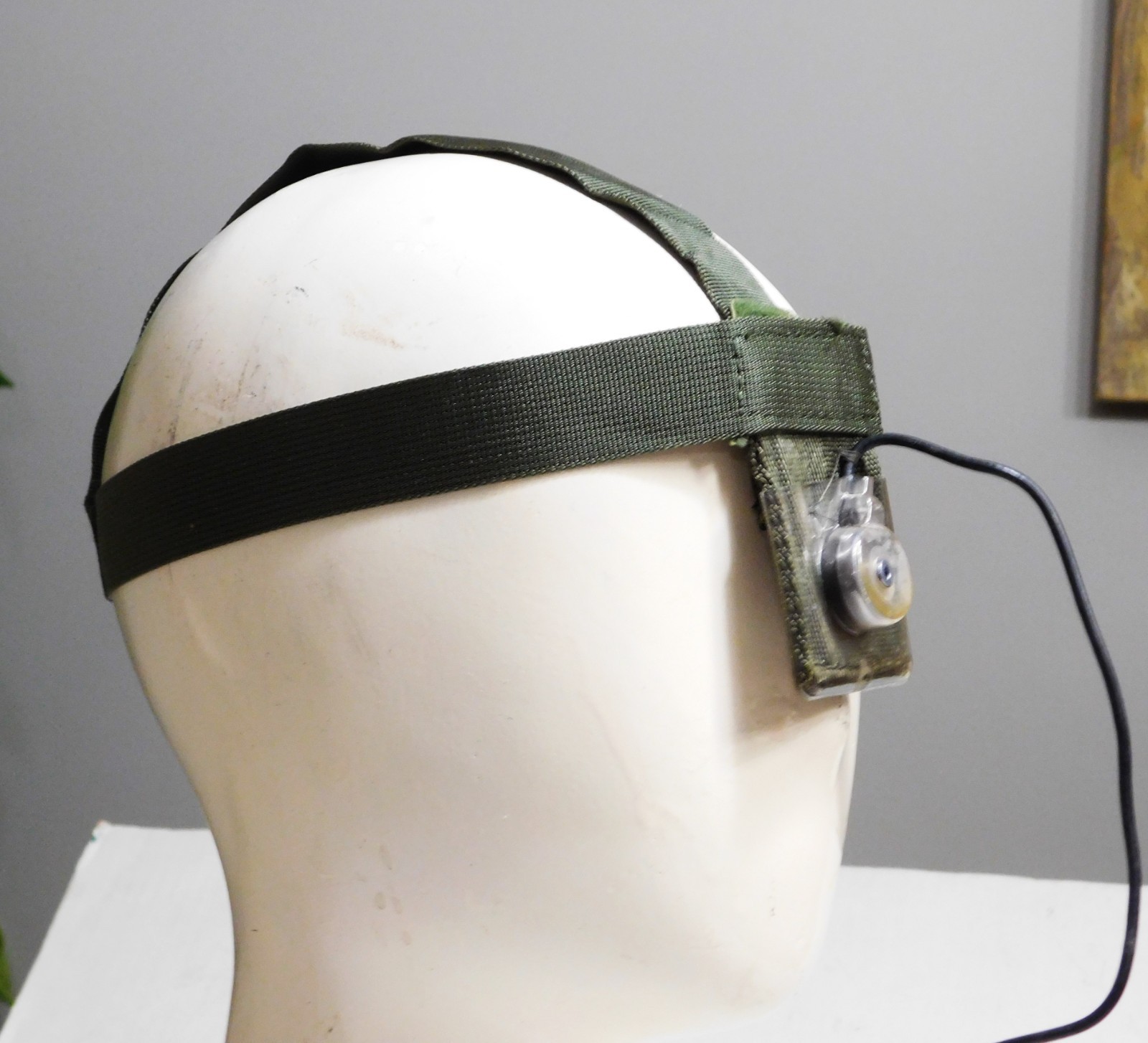 Military Headset SM-D-783172 Tactical Microphone with Strap NSN 5965-01-079-7939