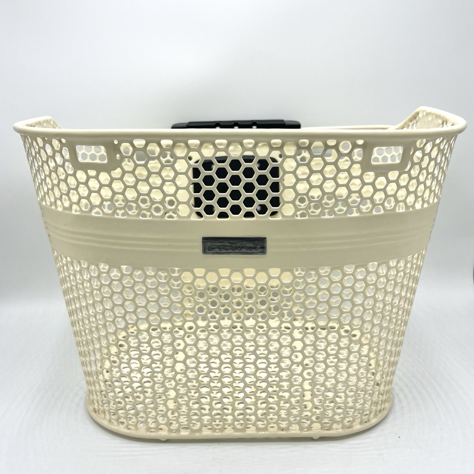 Electra Bike Bicycle Metal Basket Cream Pale Yellow No Mount or Hardware
