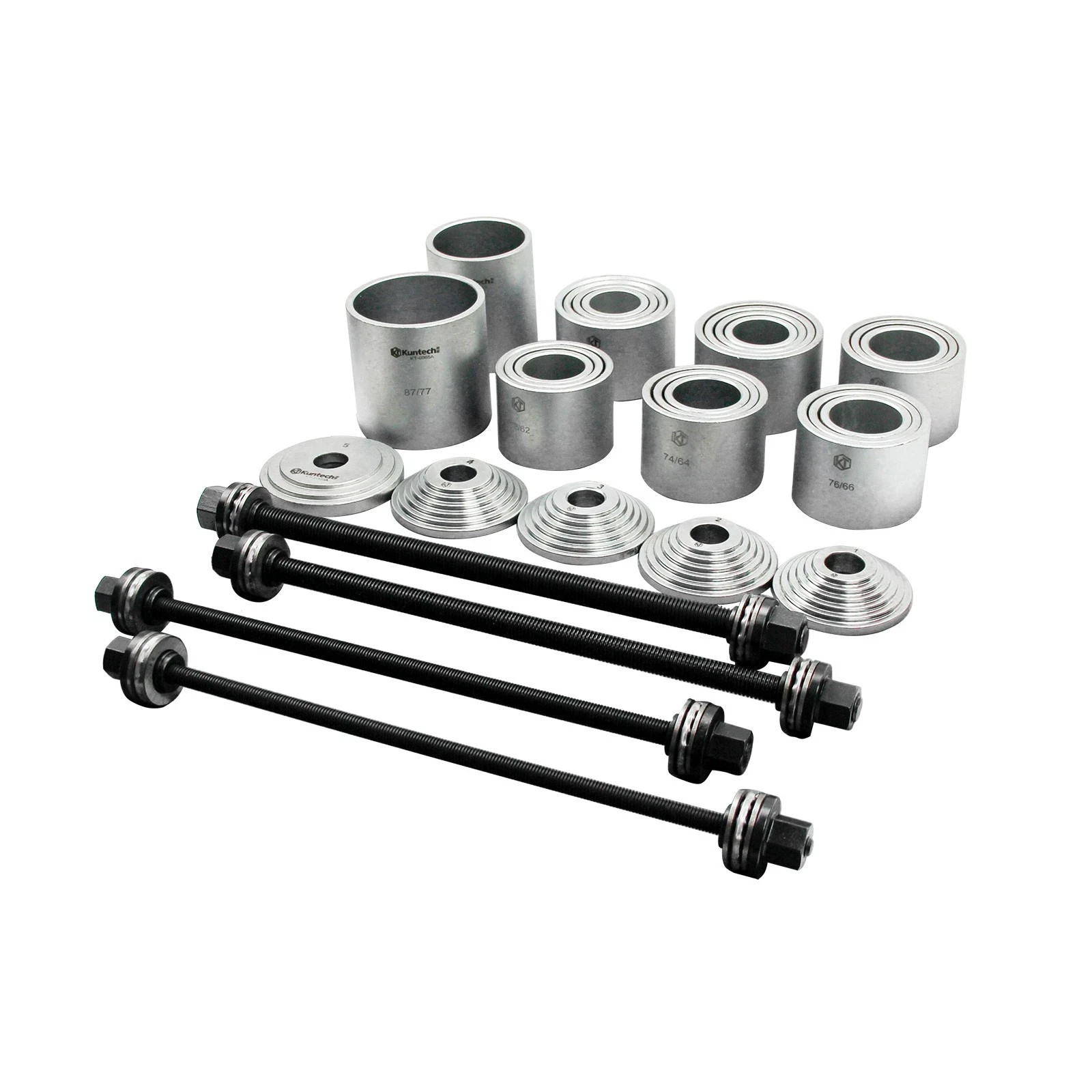 37PCS Universal Pull & Press Sleeve Kit Bearing Bushing Removal Install Tool