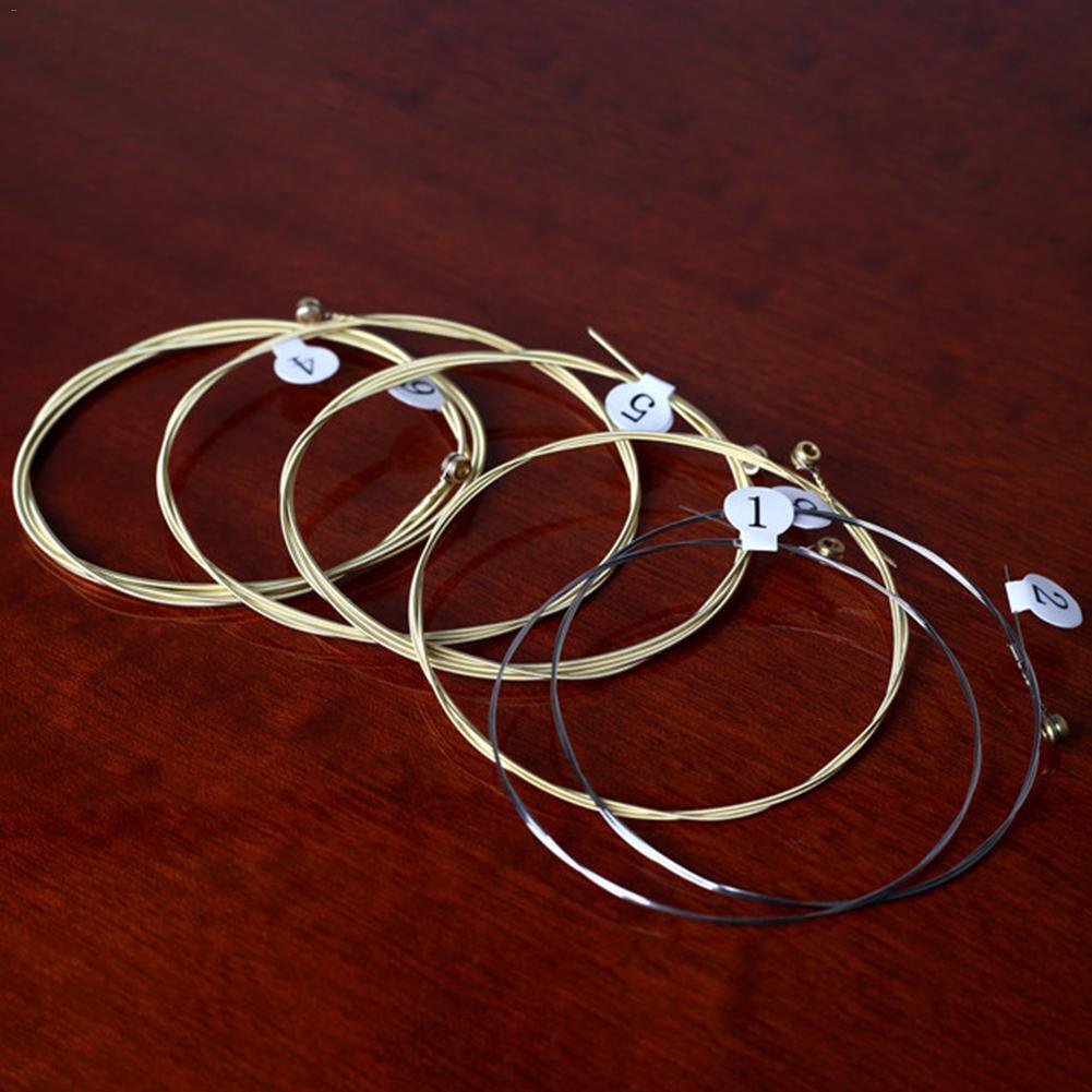 1-3 Sets of 6 Guitar Strings Replacement Steel Strings for Acoustic Guitar US