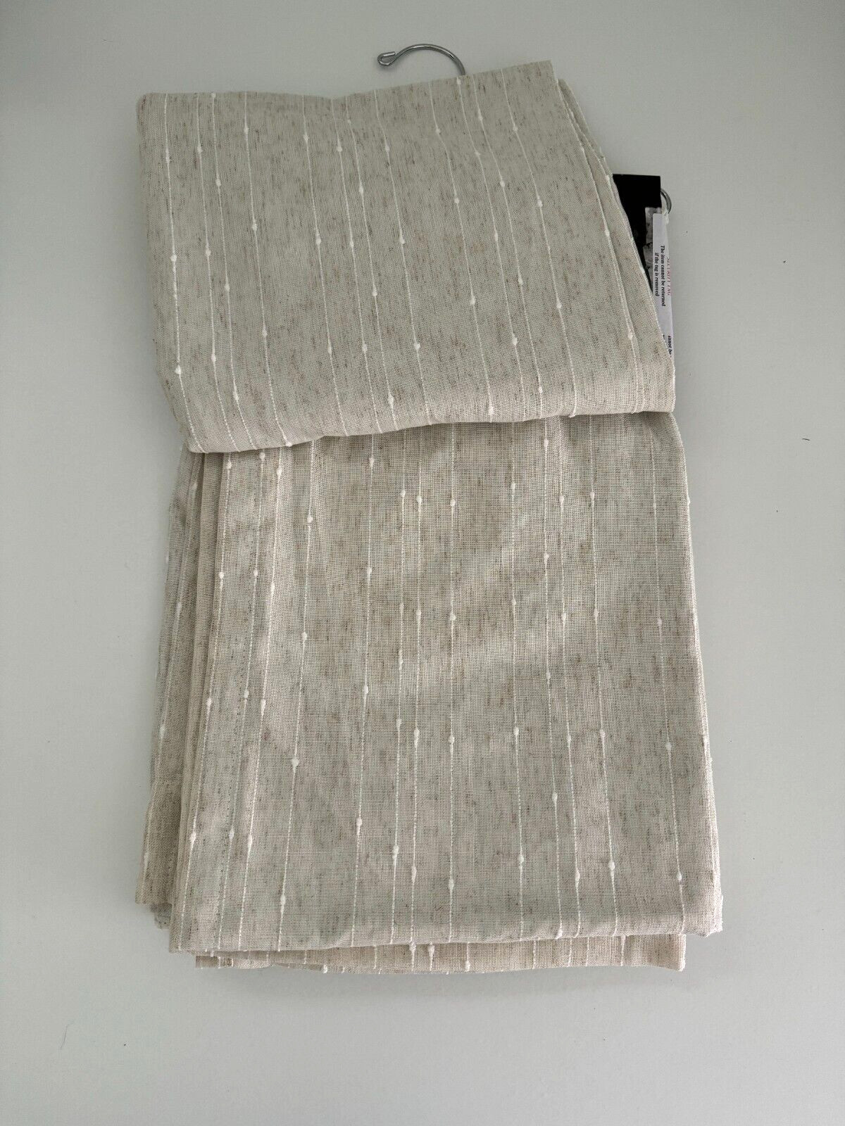 Ralph Lauren Window Curtains 2 Panels Blackout 54 x 96 Linen Blend Fully Lined