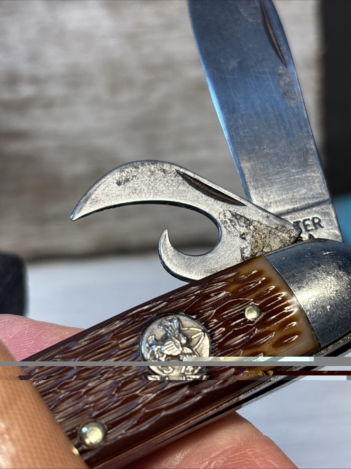 Vintage Boy Scout Ulster USA Pocket Knife Beautiful Clean Very Nice