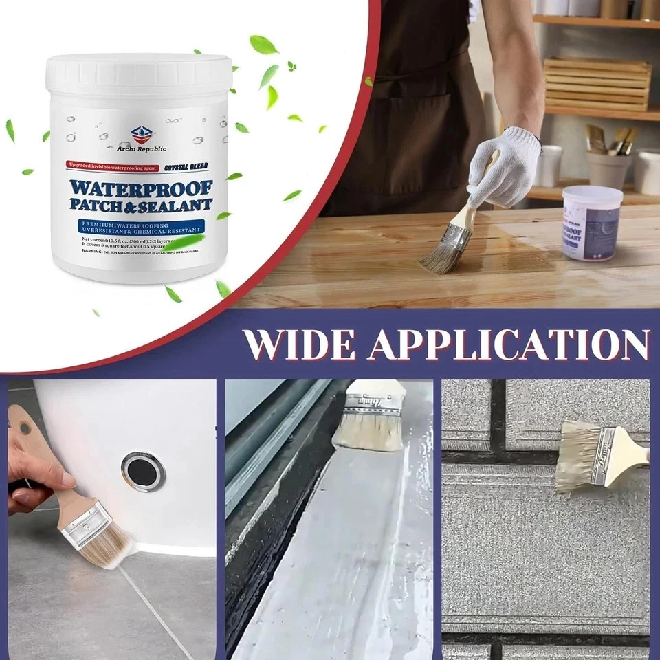 Archi Republic Clear Waterproofer - Highly Effective Waterproofing Coating That