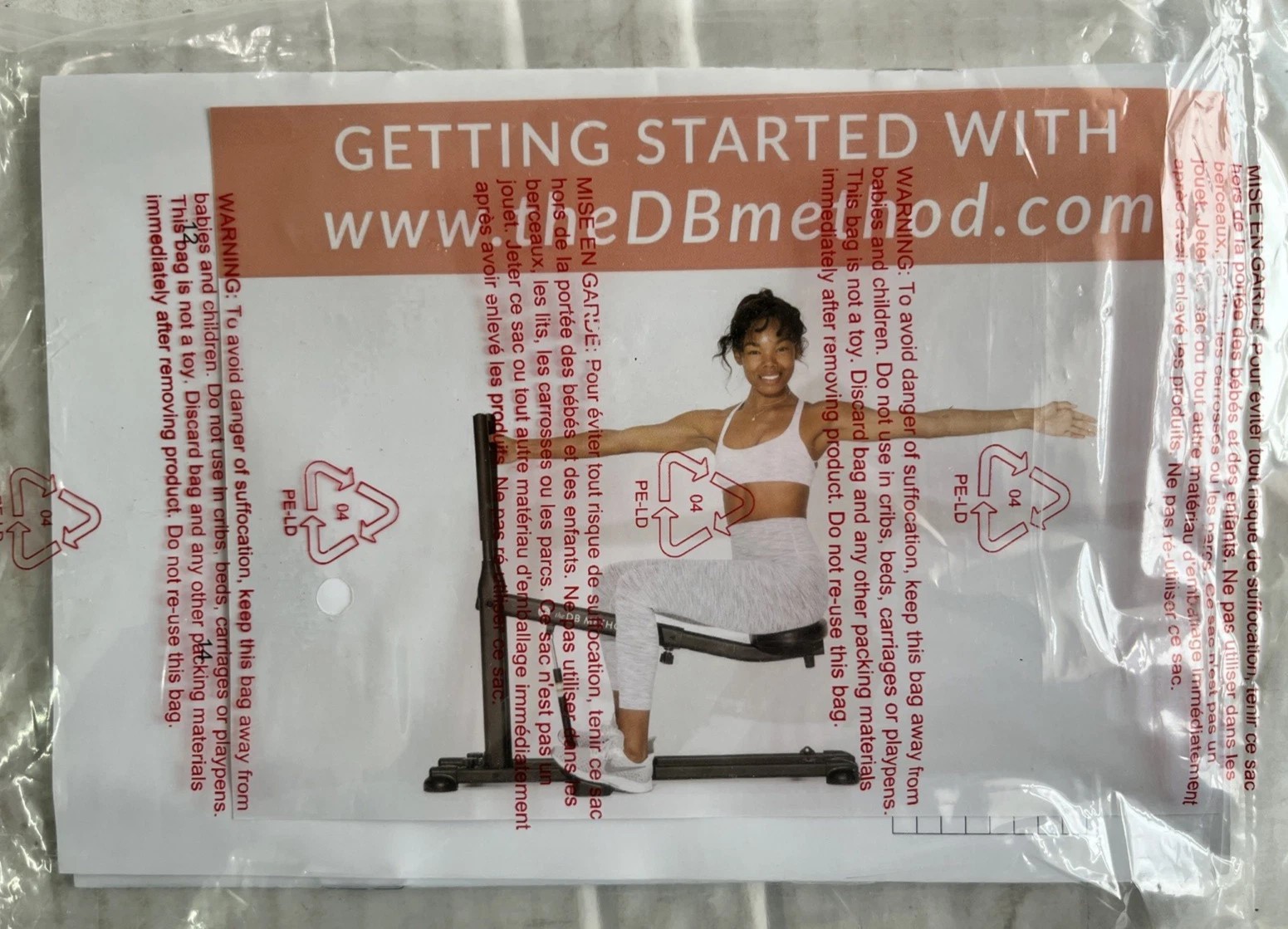 The DB Method Home Squat Exercise Machine Foldable/Collapsible
