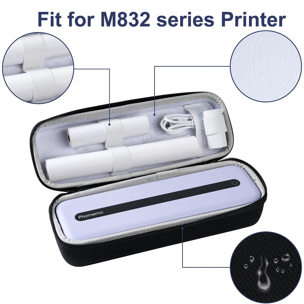Phomemo Storage Carrying Case Compatible with A285M/M832/M834/M835/M832D Printer