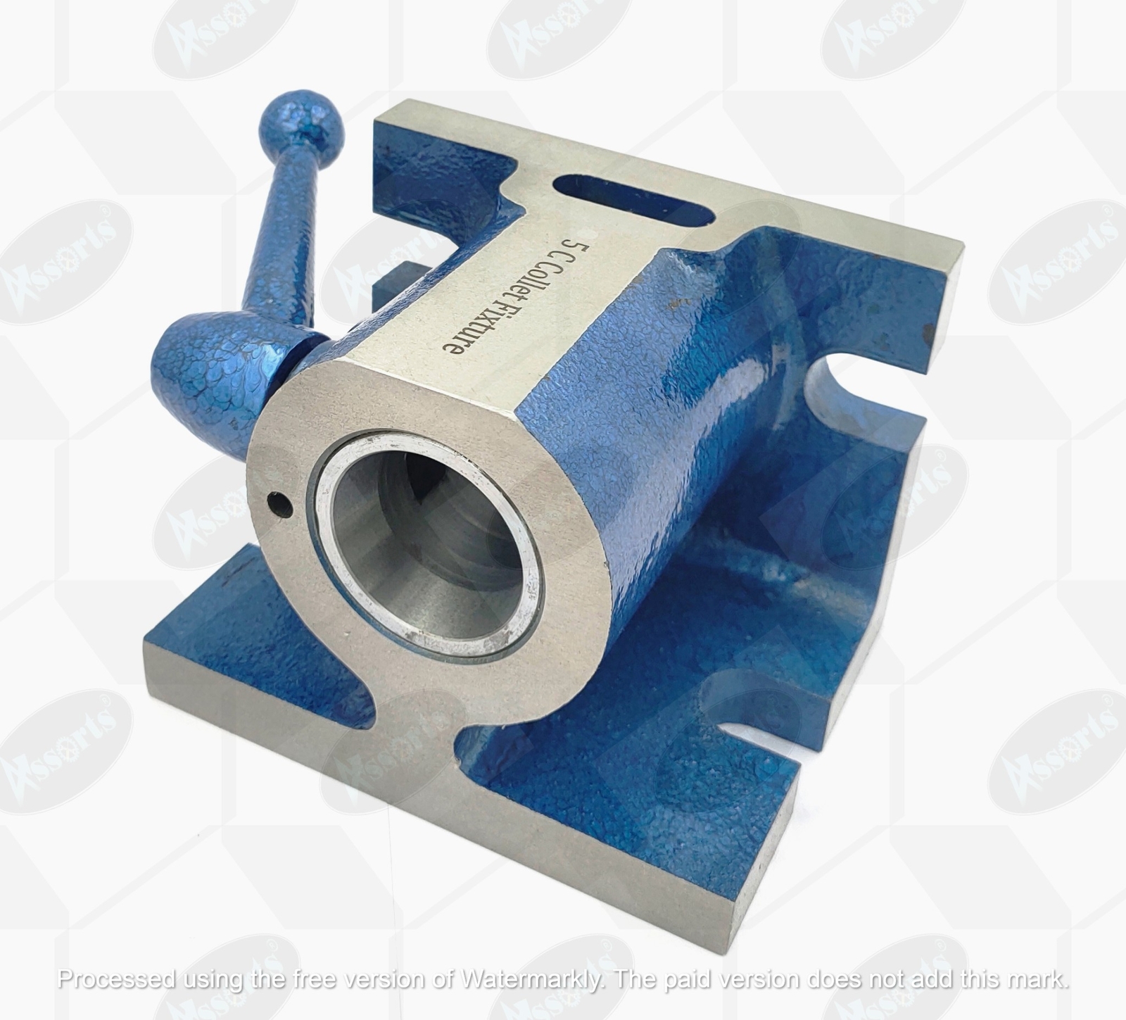 5C Horizontal-Vertical Angle Collet Holding Fixture