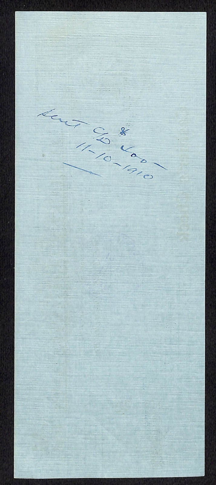 1910 Farmers & Merchants Bank Sheyenne, ND Cashier's Check w/ Vignette