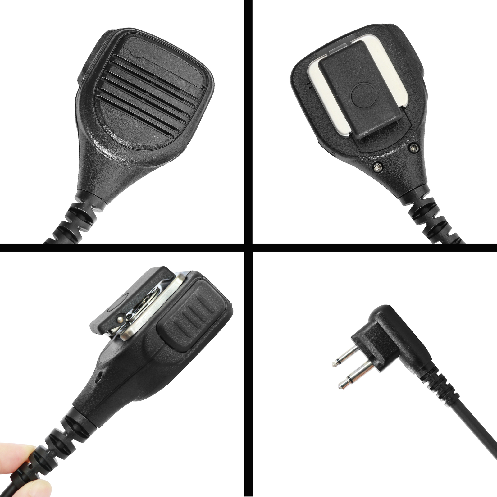 Lot10 Speaker Mic Microphone For CP185 CP200 CP200D PR400 BPR40 Radio PMMN4013A