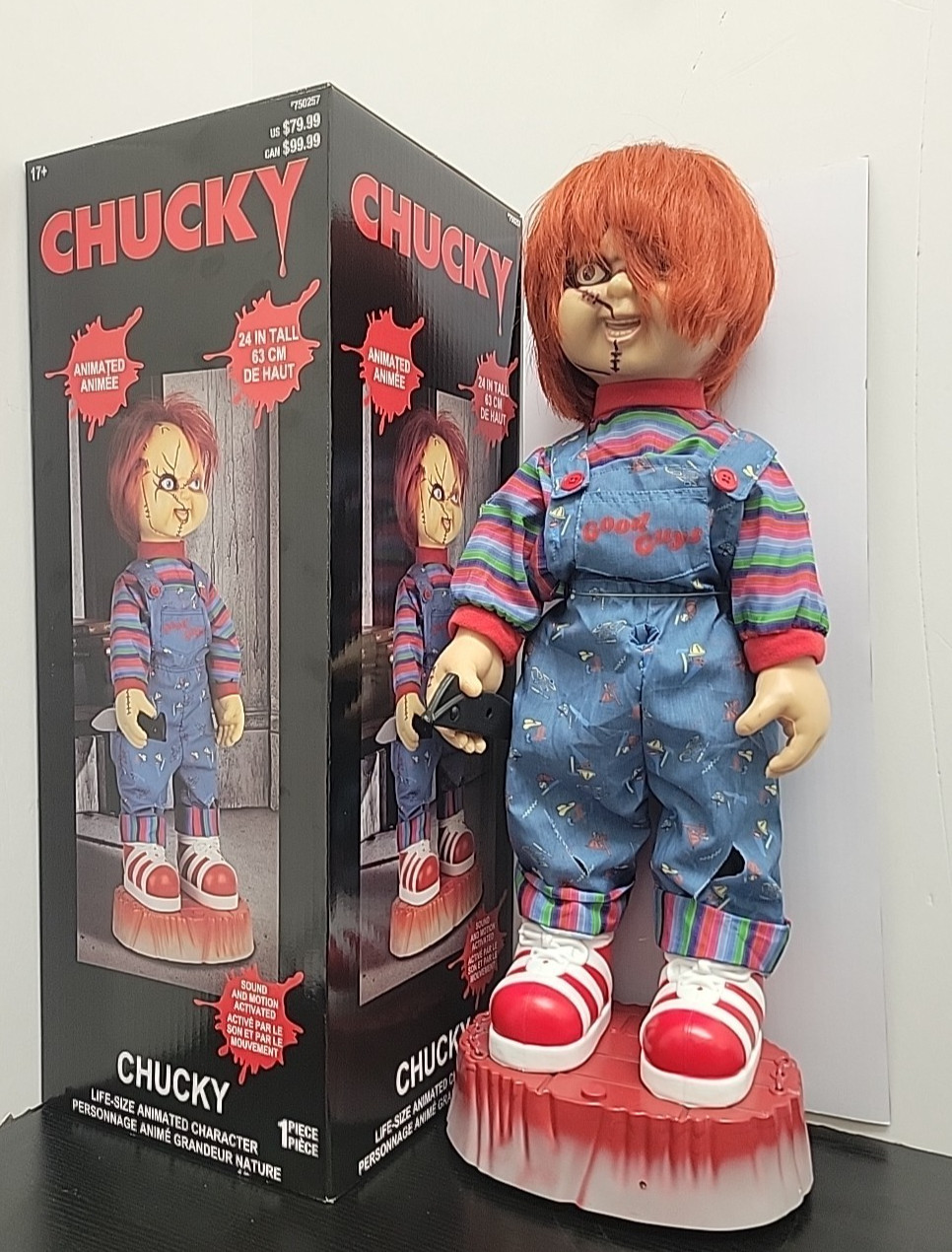 Child's Play Chucky 24" Animated Character w/ Box