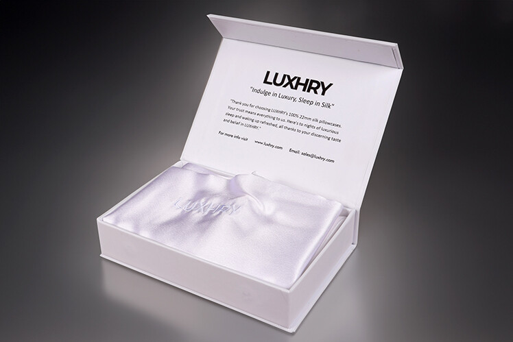 Silk Pillowcases LUXHRY 100% 22mm Mulberry Silk