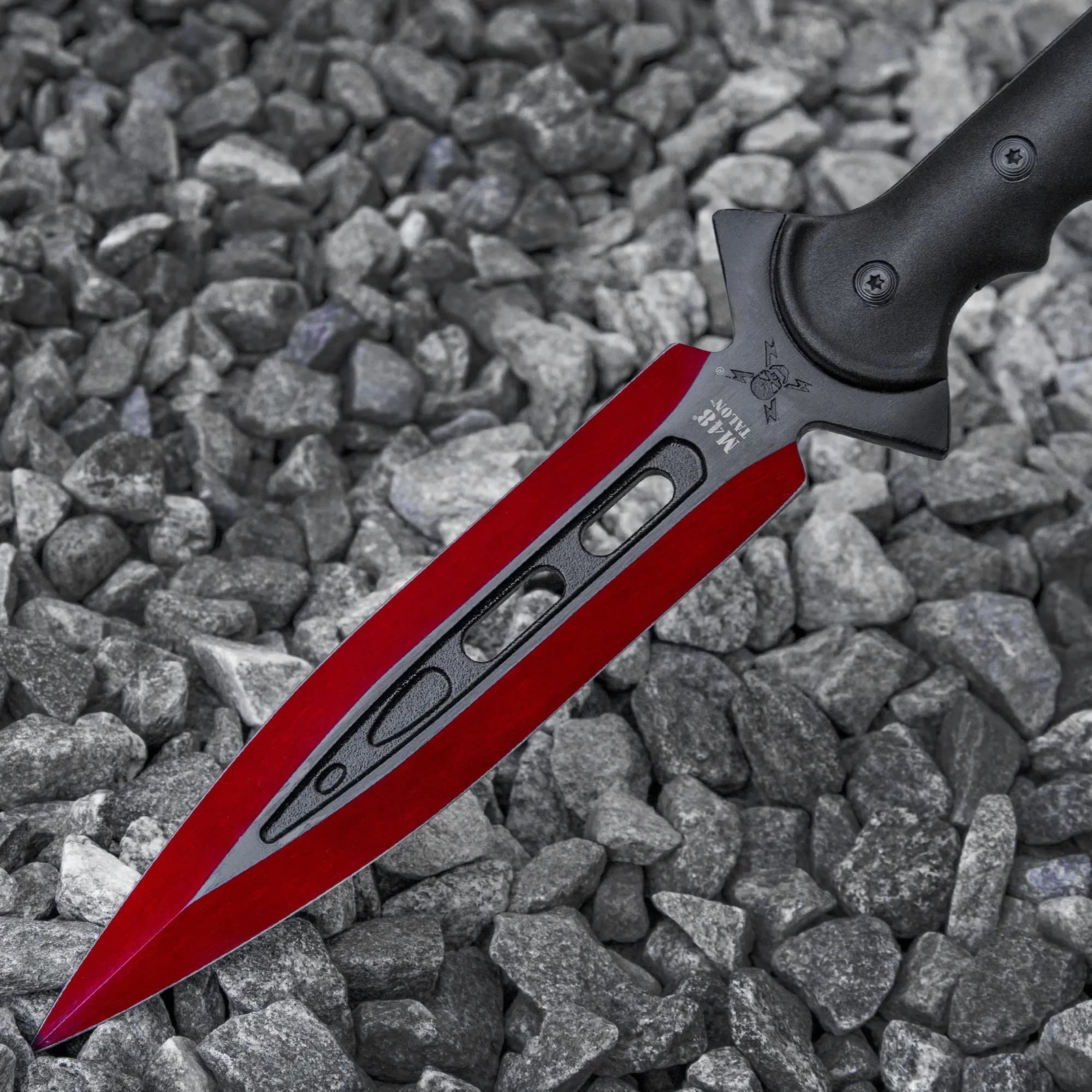 UNITED CUTLERY M48 Kommando Red Talon Survival Spear and Sheath