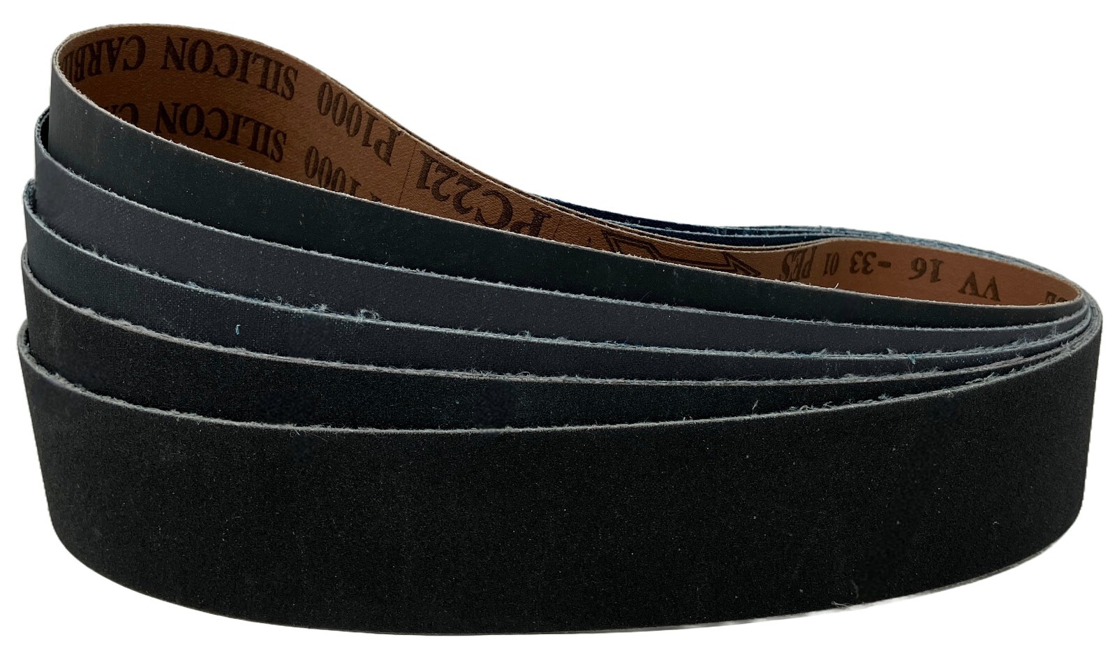 2X28 Sanding Belt Assortment 10 Pack Silicon Carbide Grain