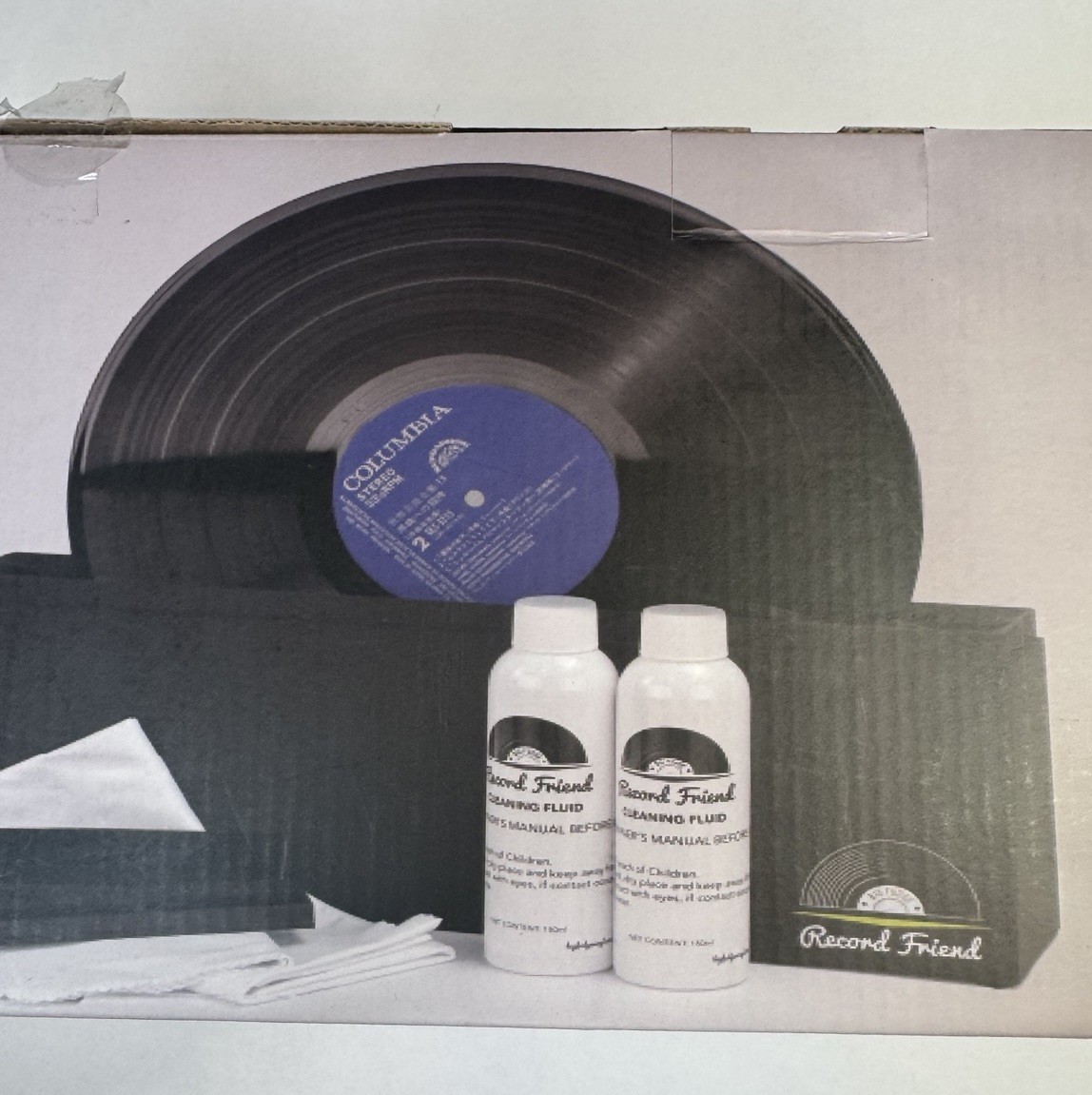 Big Fudge Record Friend Vinyl Record Deep Cleaning System New Open Box