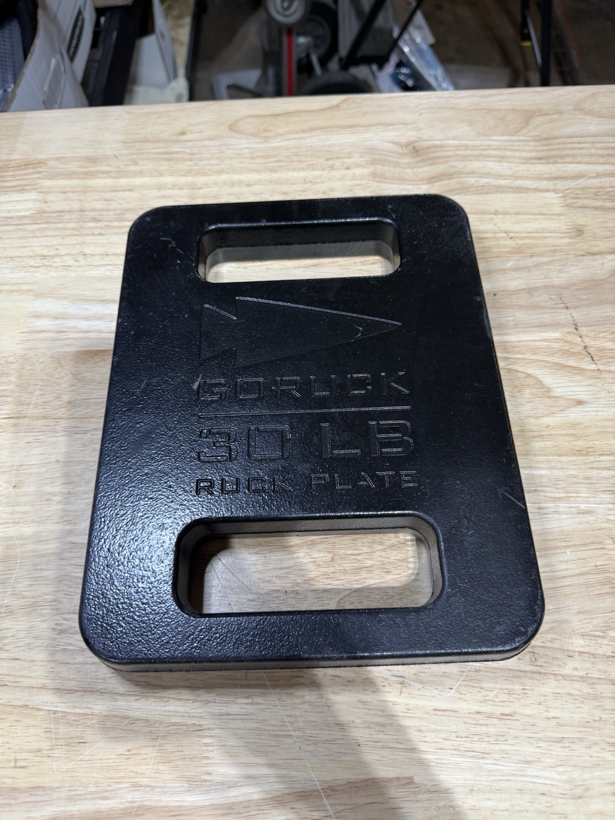 Goruck 30Lb Ruck Plate Black Weight Plate