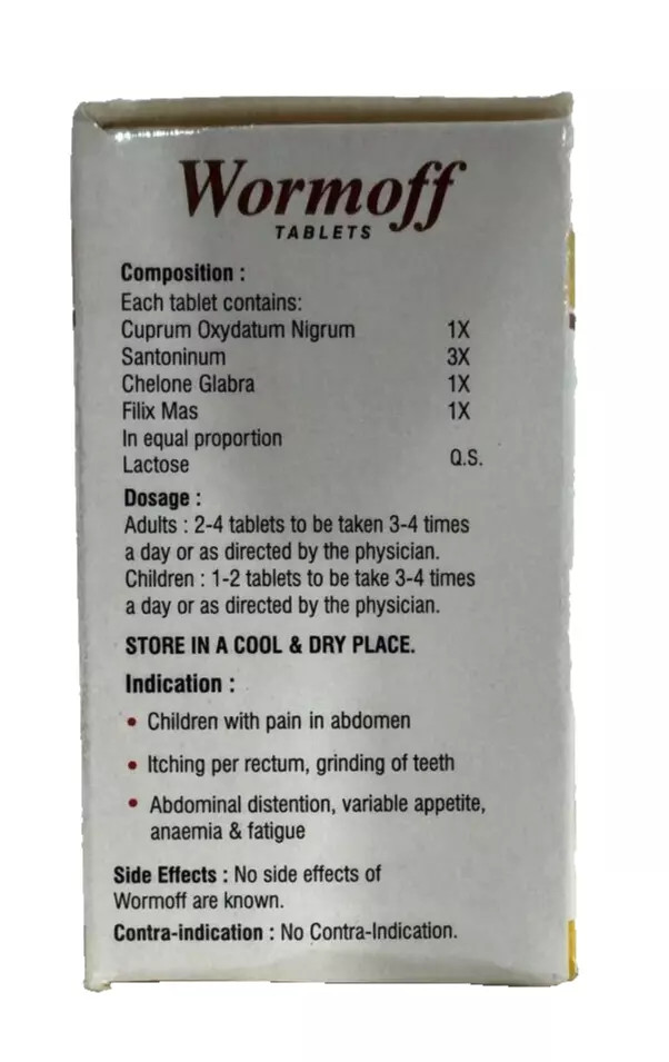 Homeopathy Permanent Treatment For Hookworm, Roundworm,Tapeworm Removal Tablets