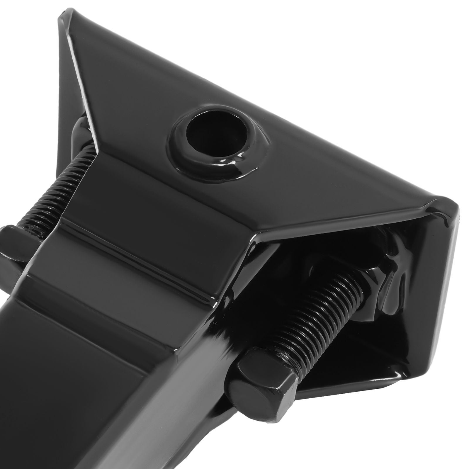 Black Sleeve Hitch Adapter For 3 Point Hitch Sub-Compact Tractor 2" Receiver