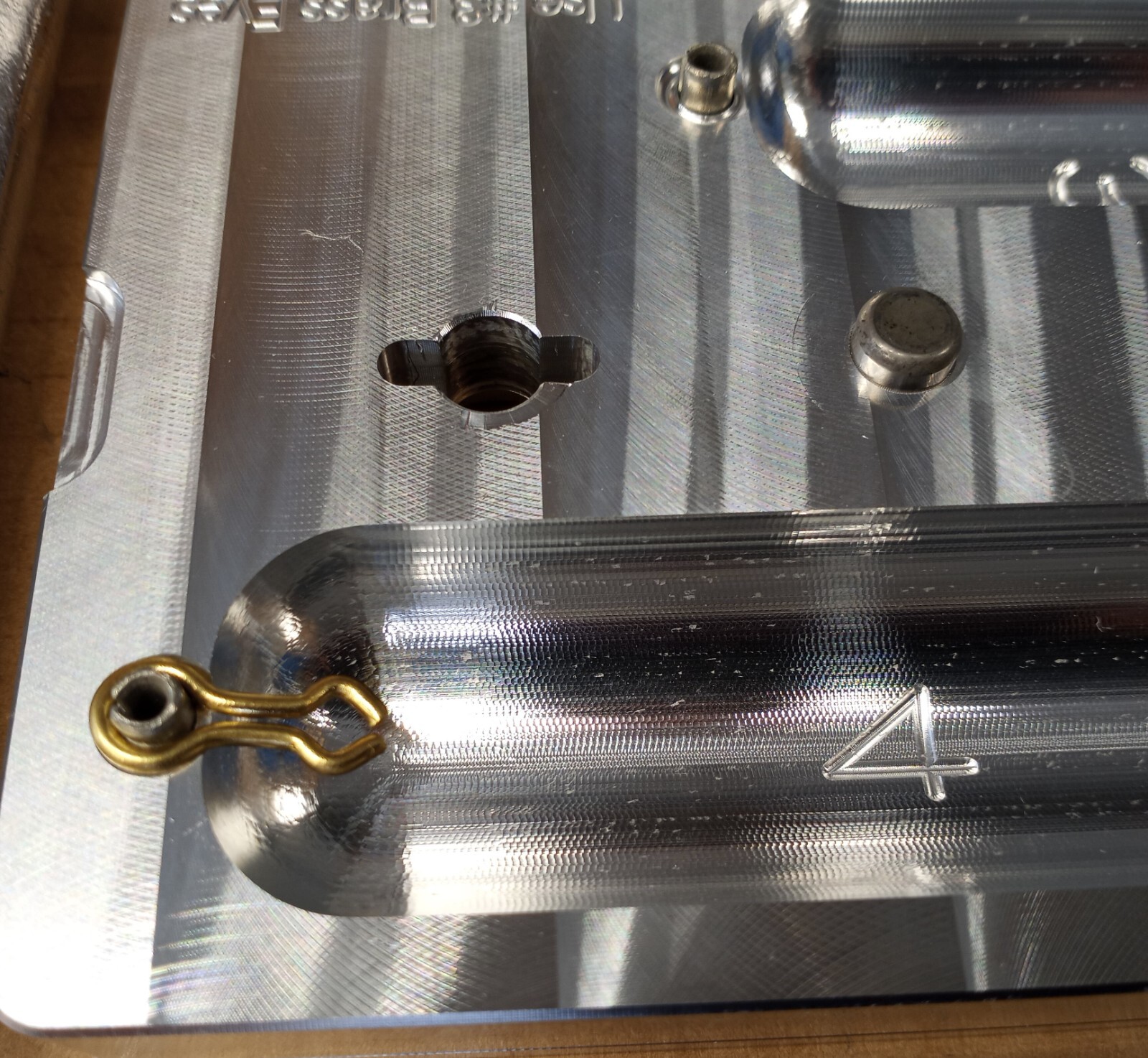 Deep Drop Weight Mold ( 2 Cavity ) 3# - 4# Combo Mold Aluminum CNC