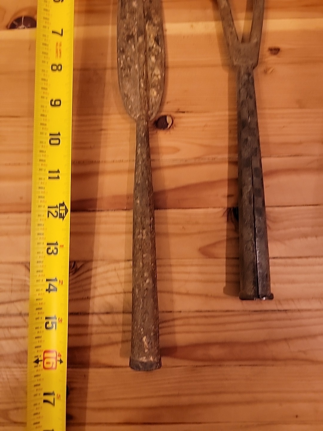 THREE AFRICAN TRIBAL SPEAR HEAD HAND FORGED SET