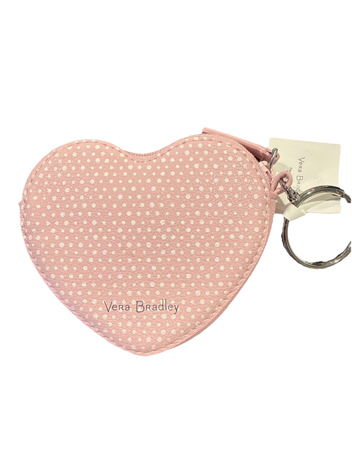 Vera Bradley Women's Cotton Heart Bag Charm NWT