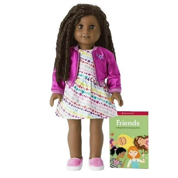 American Girl Truly Me Doll #67 Brown Hair, Brown Eyes, Dark complexion * New
