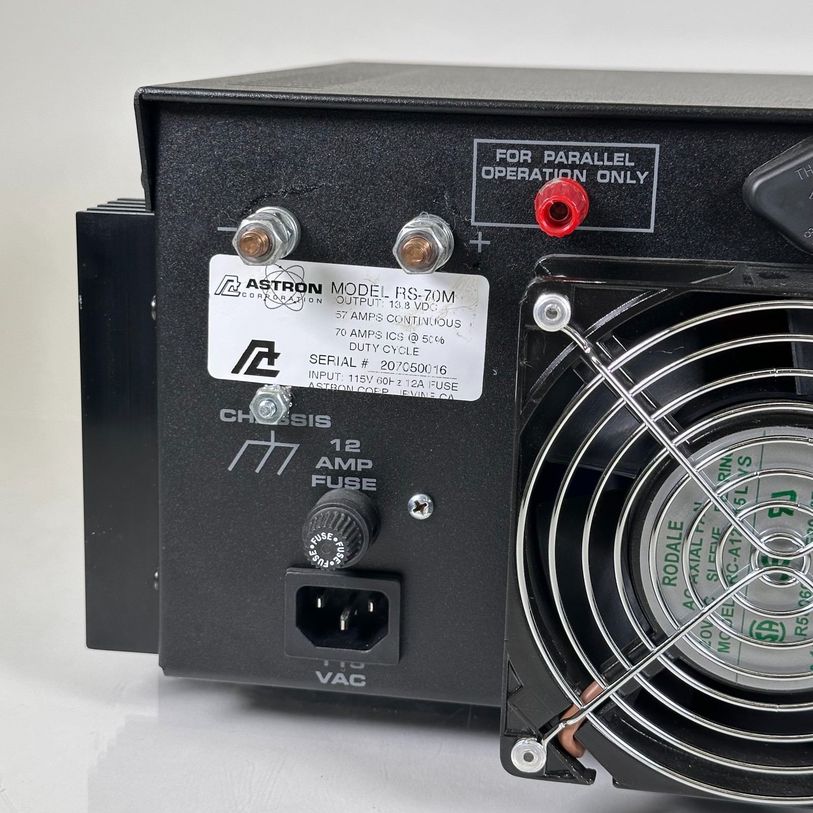 Astron RS-70M Linear 70 Amp Regulated Power Supply