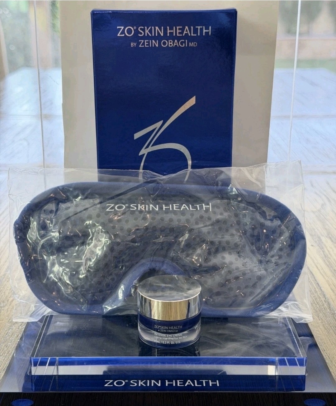 Zo Skin Health Intense Eye Cream 8ml with Zo Eye Mask exp 08/2028 FREE SHIPPING