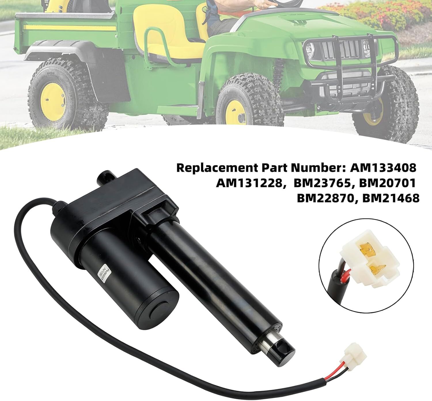 Upgraded 12V Electric Cargo Box Power Lift Kit Actuator Compatible For John Deer