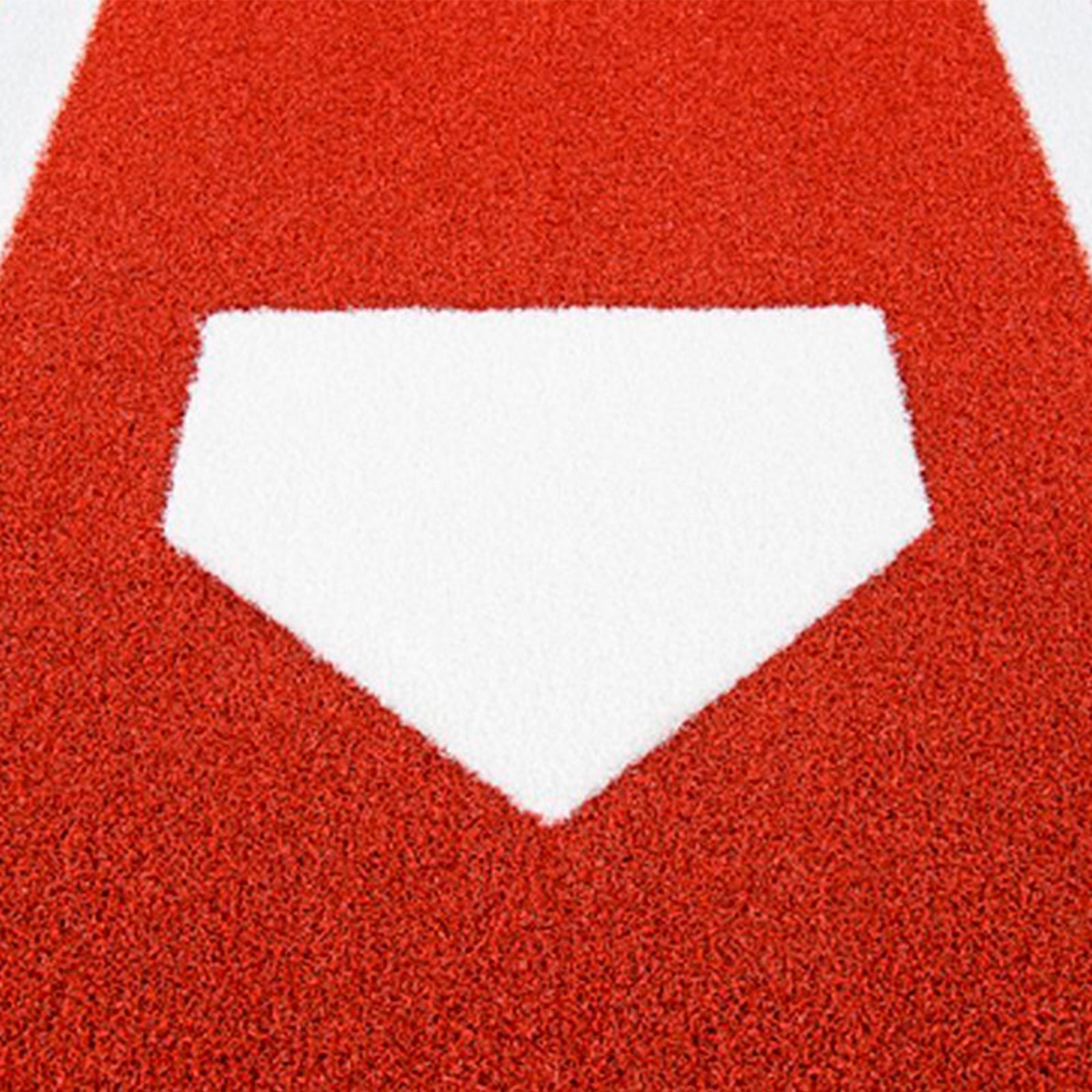 Batters Box Batting Cage Hitting Practice Mat Softball Baseball Clay 6'x12'