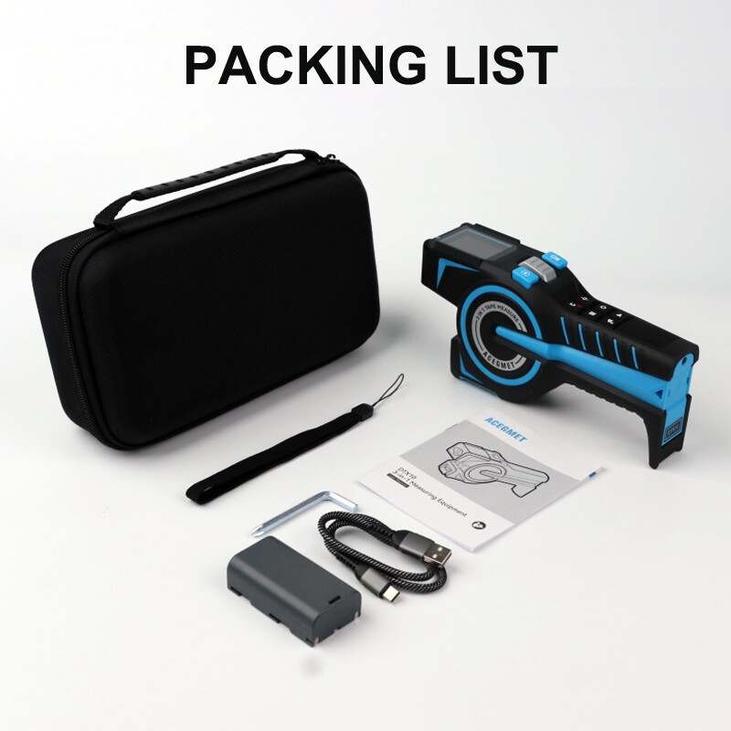 3-in-1 Digital Tape Measure, 330Ft Laser Measurement Tool with Rechargeable