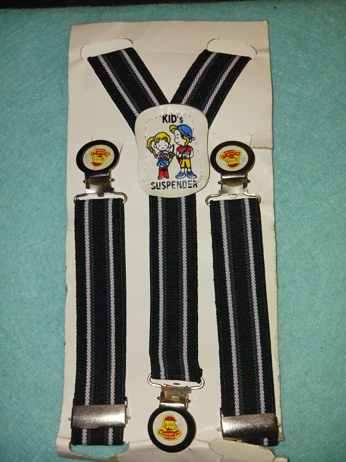 Cute CHEAPO Kid's Suspenders!! Banker Stripes, Yr. 2005-2010, New Other
