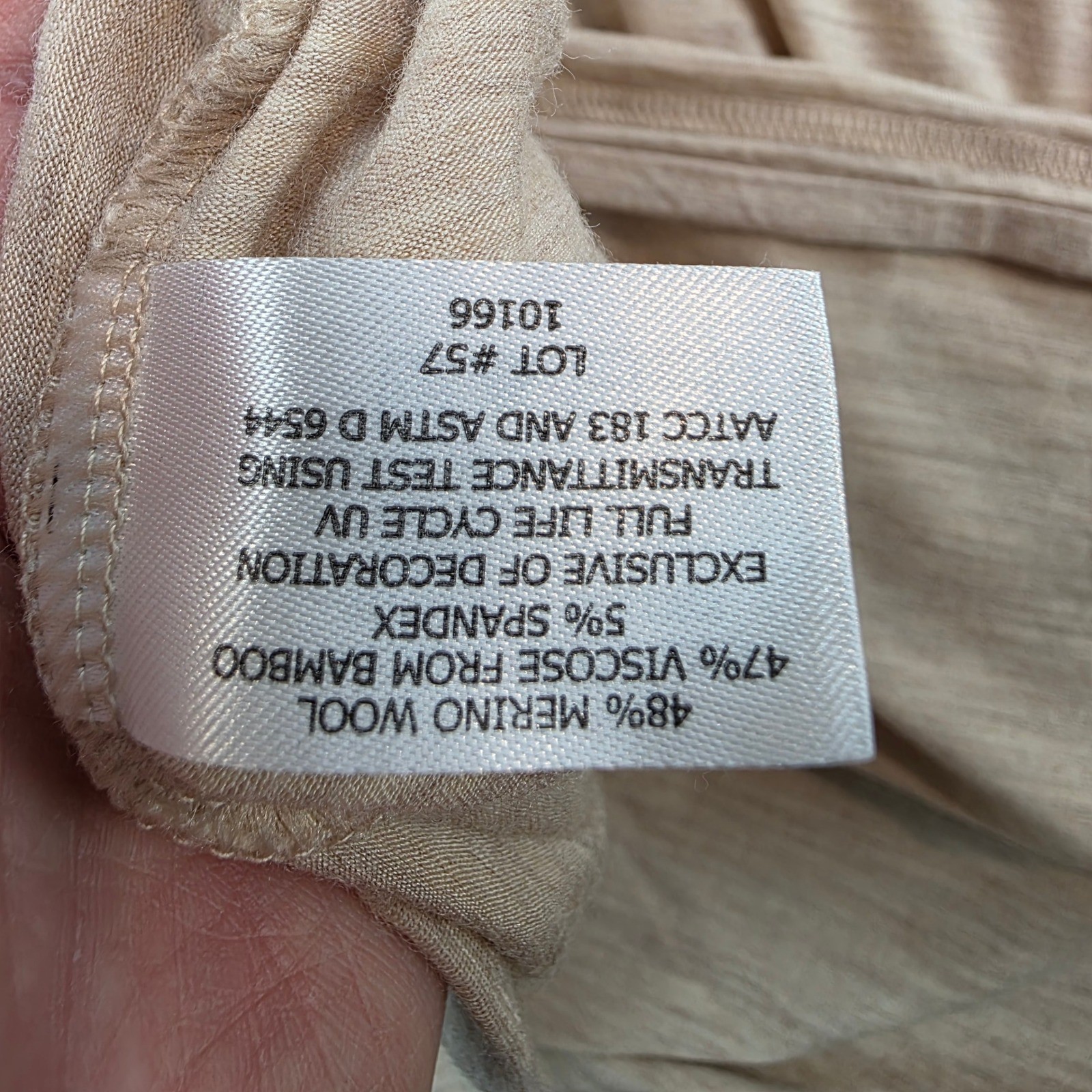 Coolibar XXL Helm Merino SUNTECT Quarter Zip Pullover UPF 50+ Sun Protection