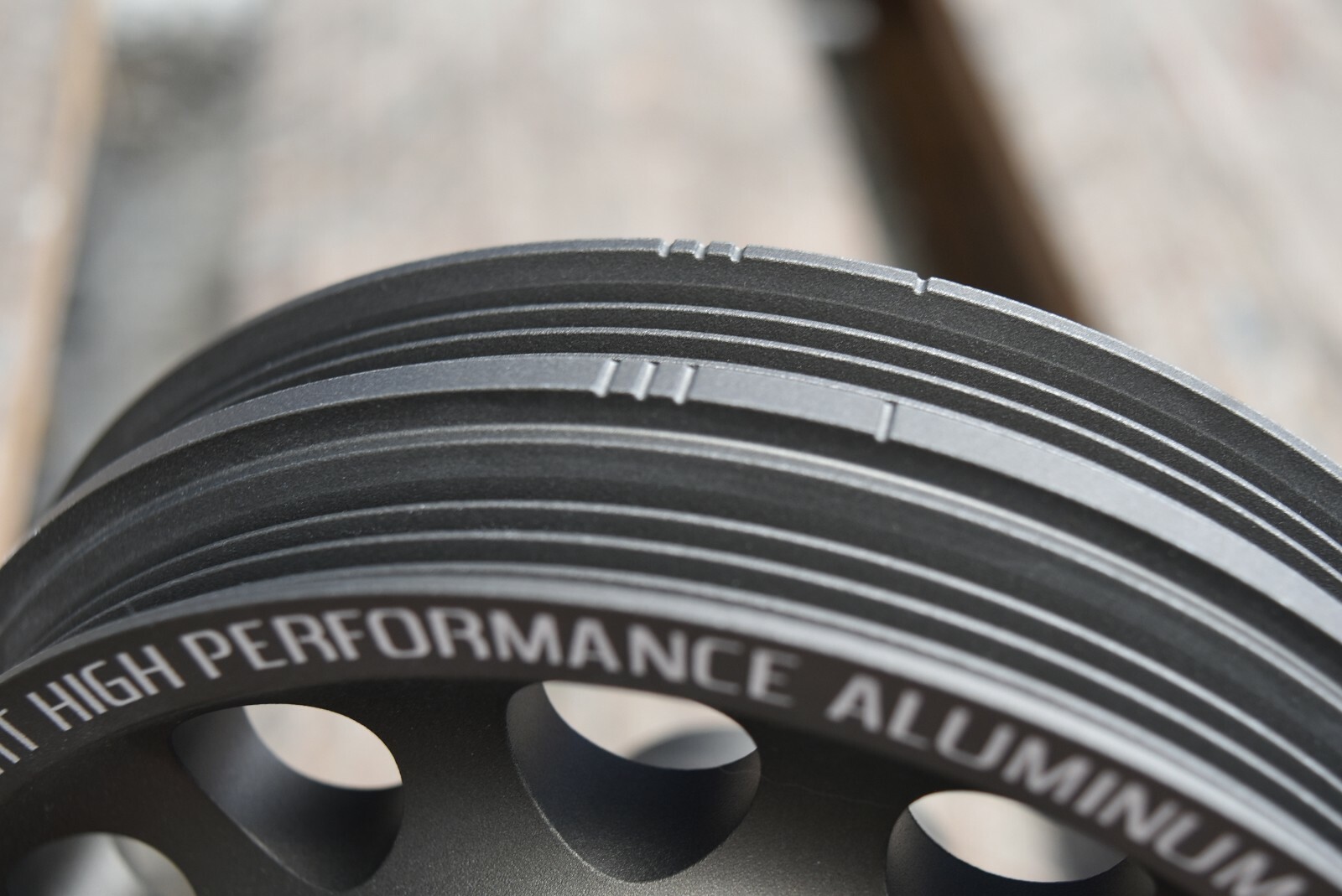 VMS RACING LIGHT WEIGHT OEM SIZE CRANK SHAFT PULLEY FOR 94-01 ACURA INTEGRA B18