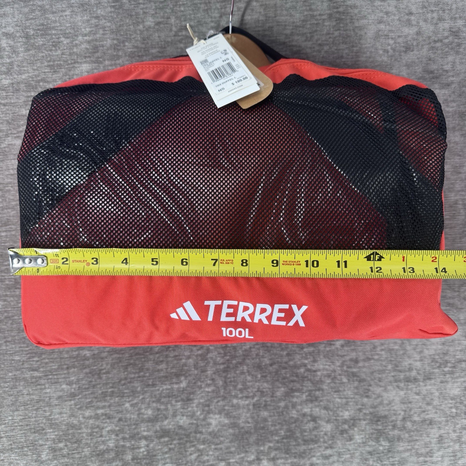 Adidas Originals TRX RAIN.RDY Duffel Bag 100L IC5651 $180 NWT