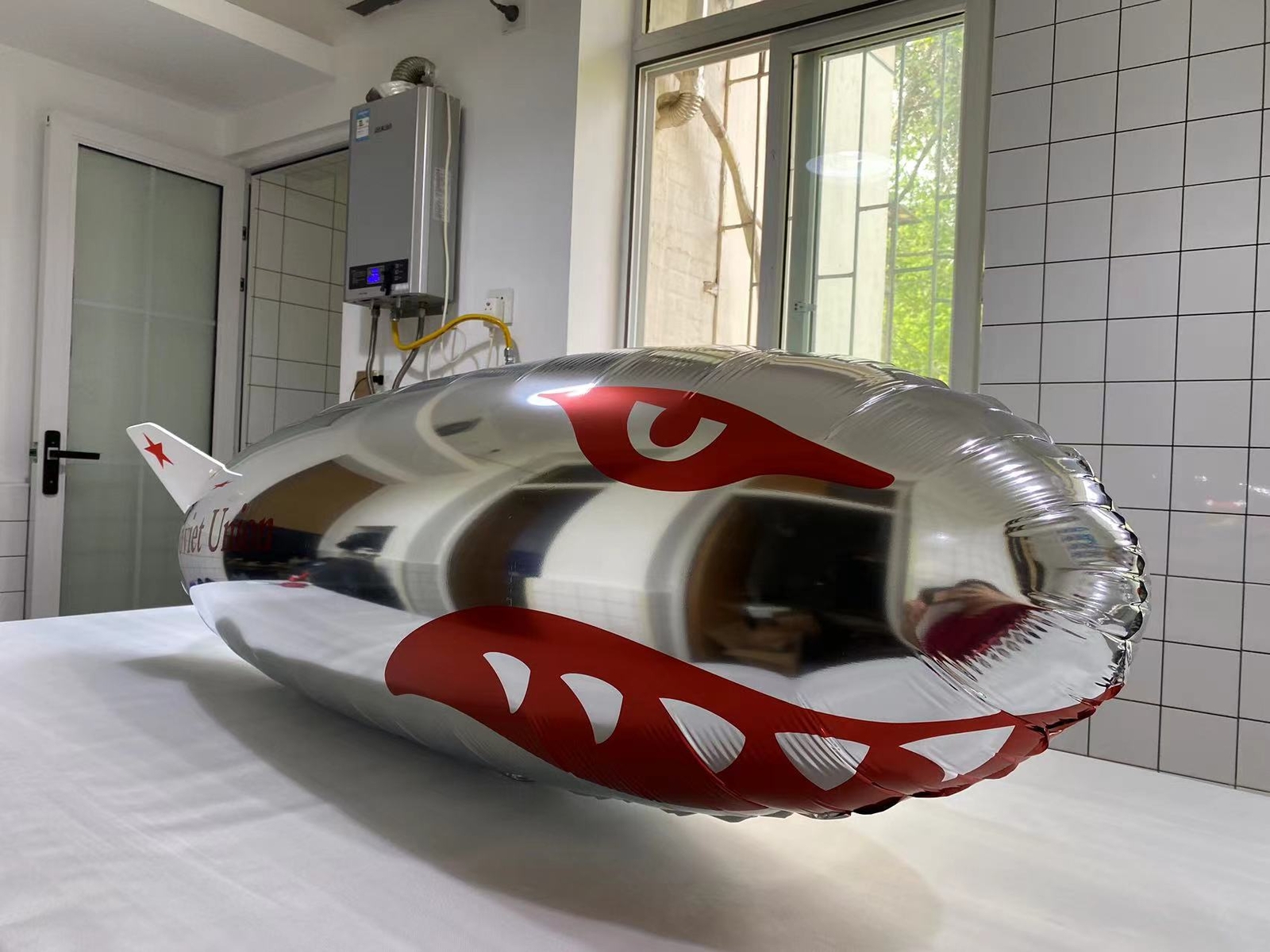 Zeppelin Airship Remote Control Airship Model Kirov Airship is Flyable w/Pattern