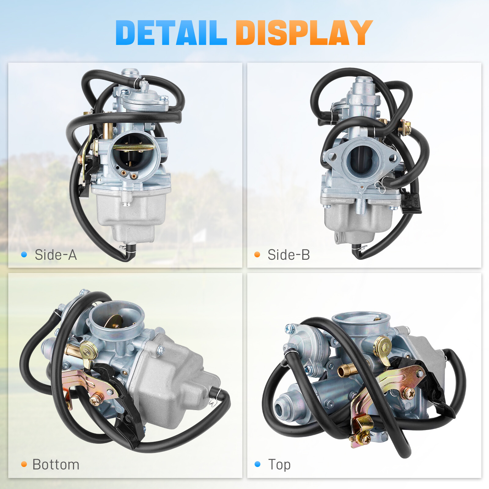 Carburetor Kit for Honda Recon 250 TRX250 TRX250TE TRX250TM 97-07 16100-HM8-B01