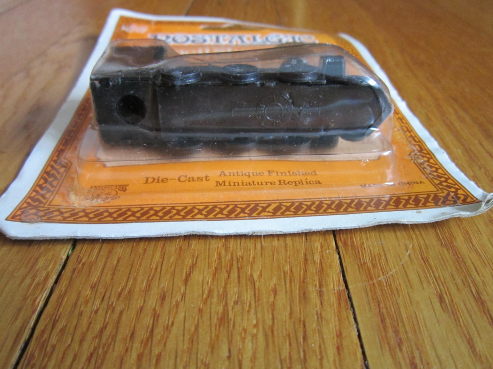 Vtg Die-Cast Metal Miniature Train Engine Cow Catcher Detailed Pencil Sharpener