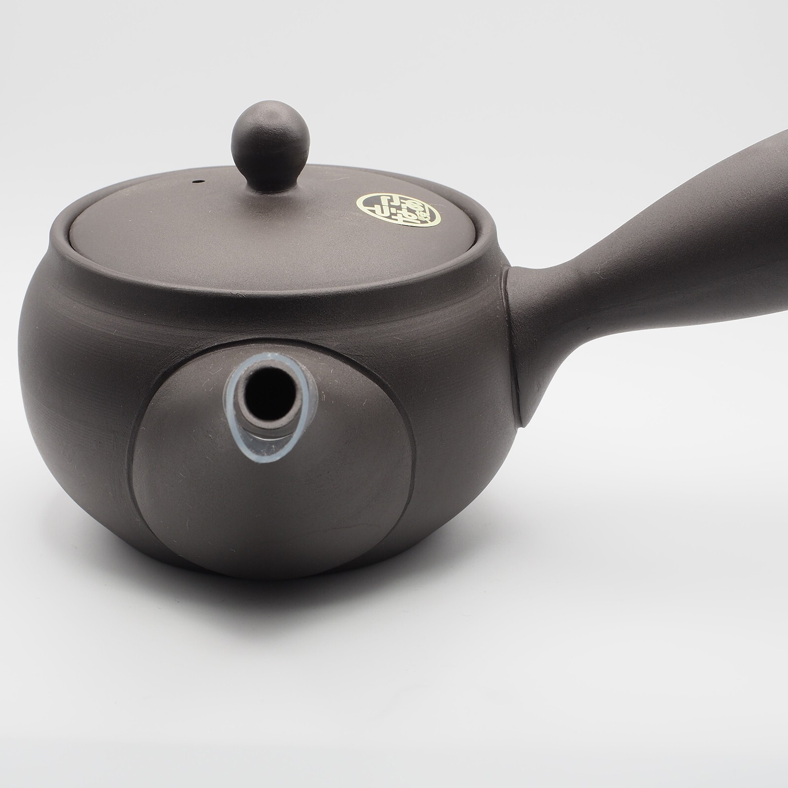 Japanese Teapot Kyusu Tokoname Ware 'Dark Gray Ceramesh' 330ml Japan-Made NEW