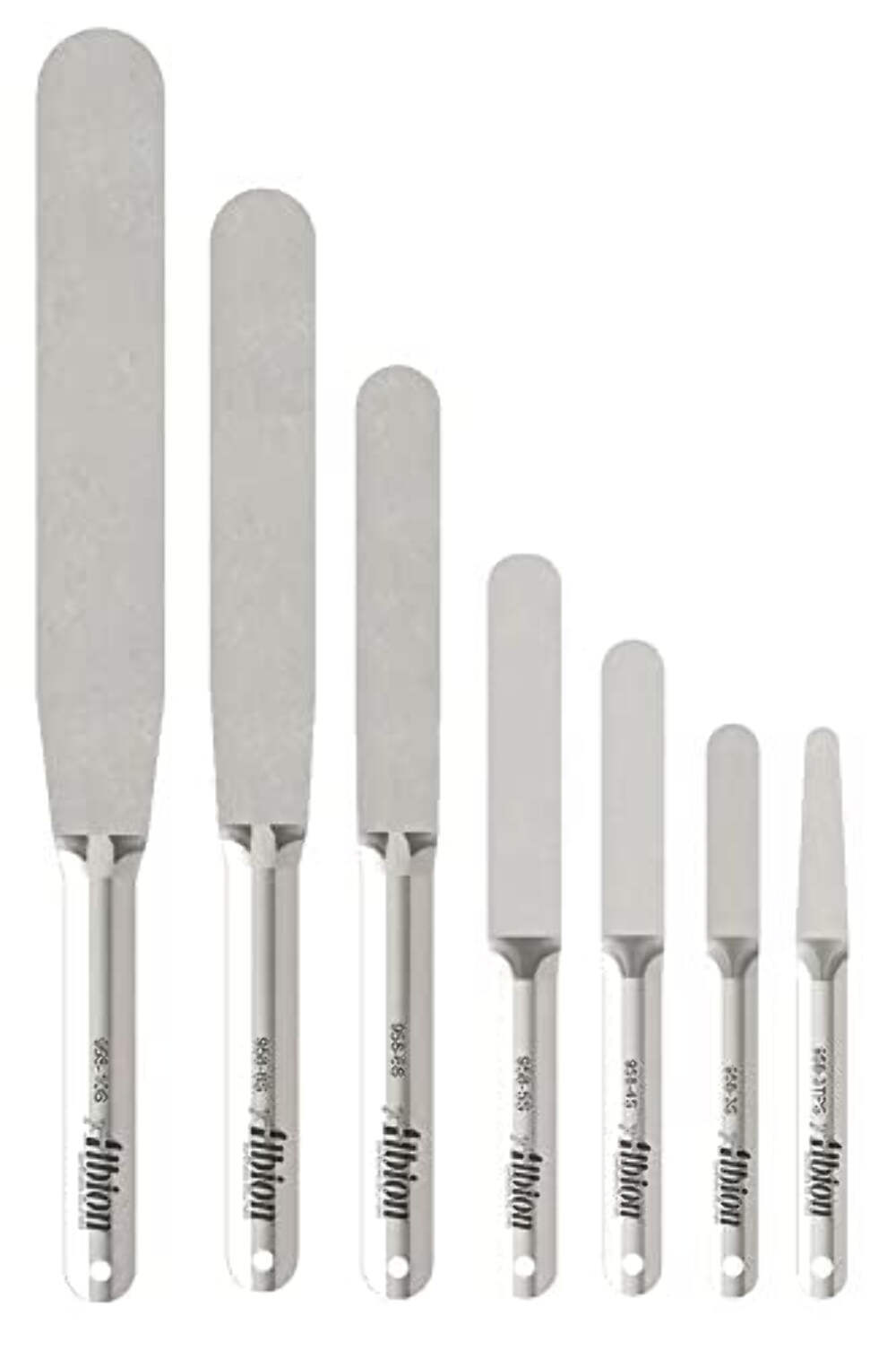 Albion Engineering Streamline Caulk Spatula 7-Piece Set