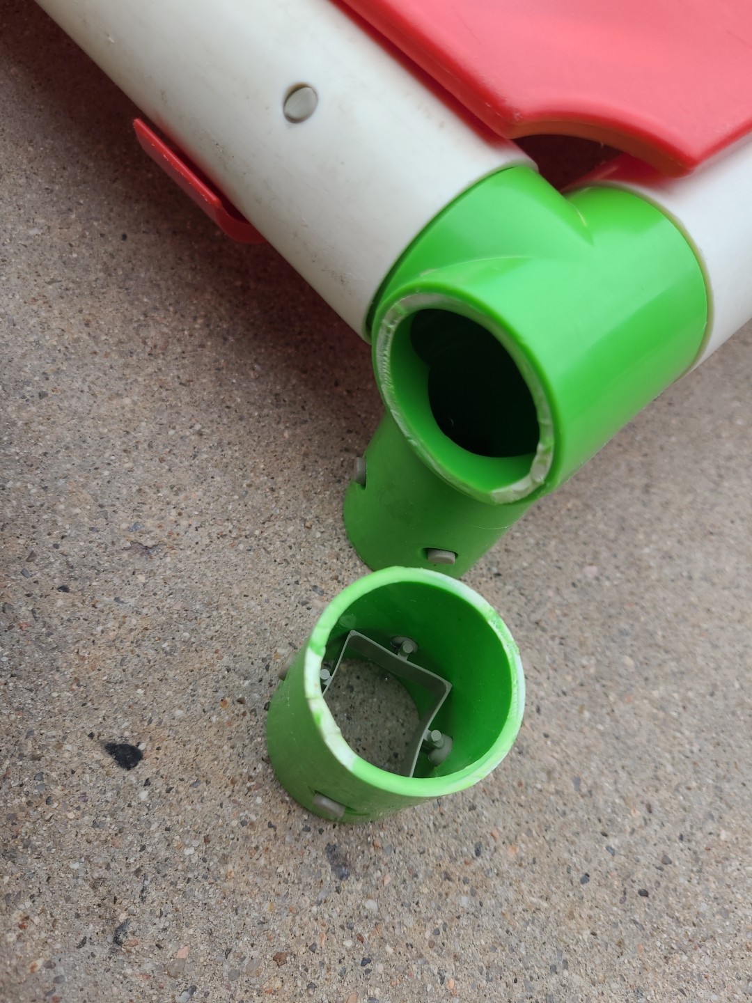 Vintage 1986 Playskool Pipeworks 1000 Basic Set Building Toy Broken Pieces