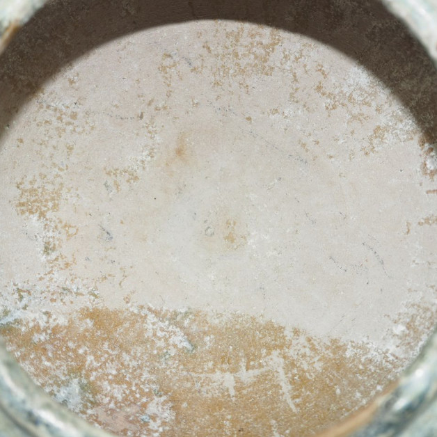 Chinese Han Dynasty Style Green Glazed Tripod Incense Burner Mingqi 17.6cm