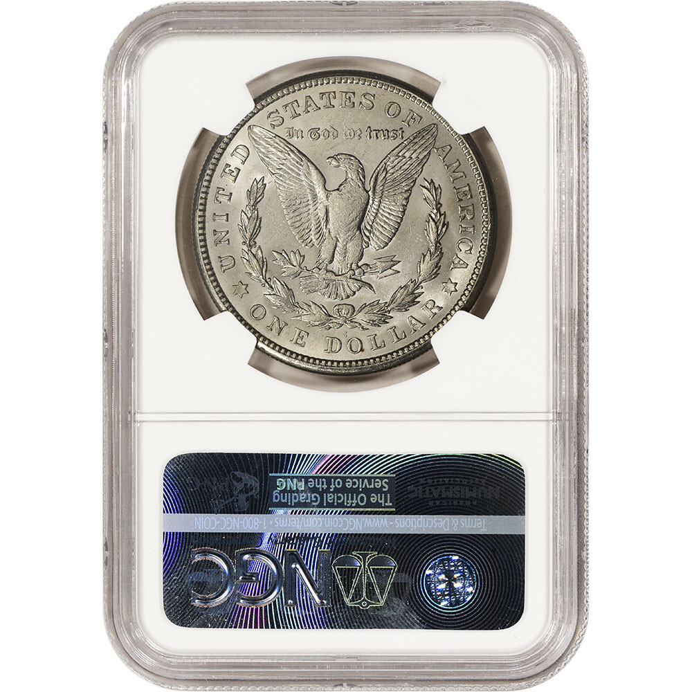 1921-S US Morgan Silver Dollar $1 - NGC Brilliant Uncirculated