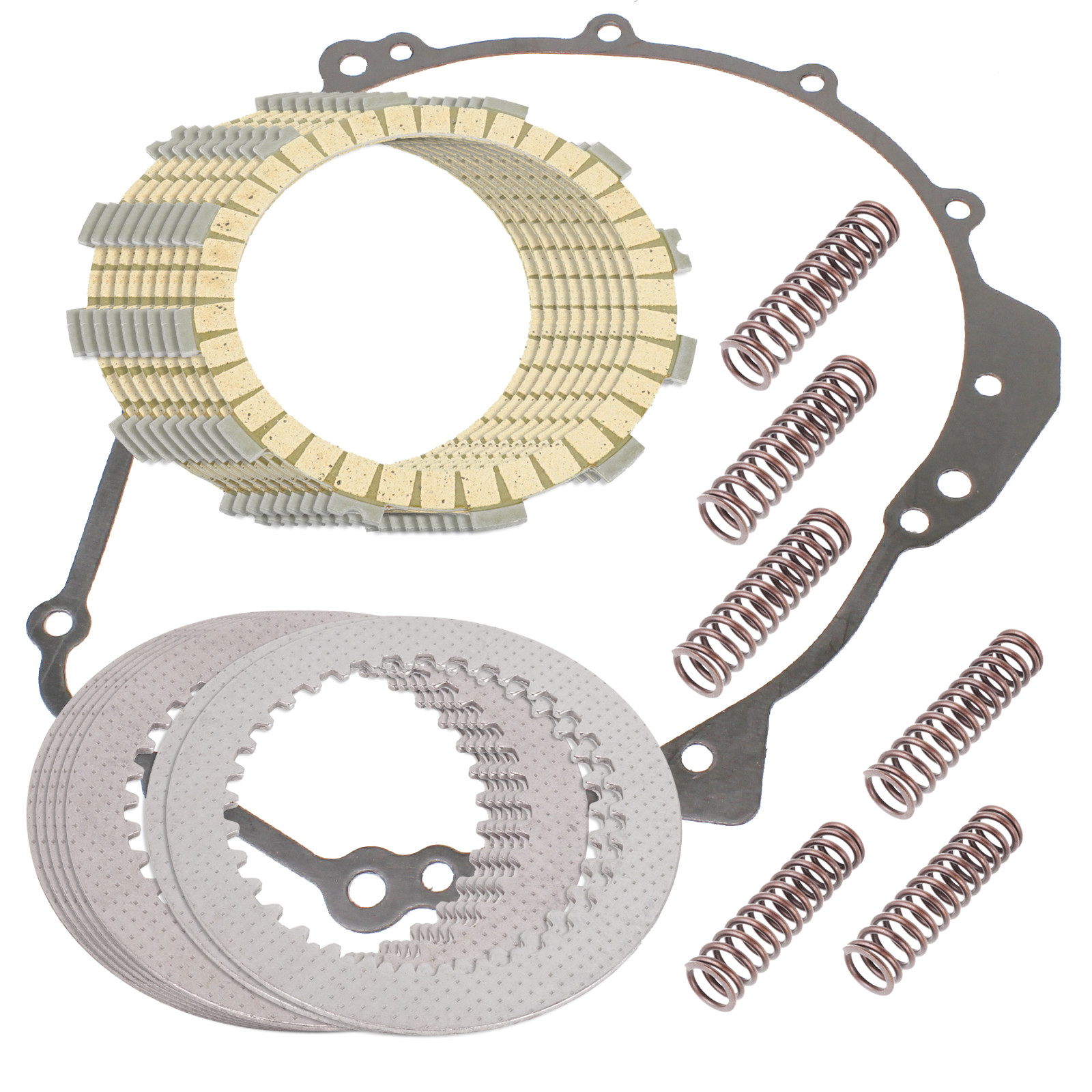 Clutch Friction Plates And Gasket Kit for Kawasaki Ninja ZX-6R ZX636 2005 2006