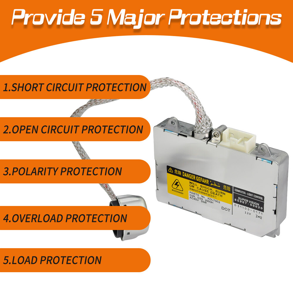 HID Xenon Headlight Ballast Control Module for Toyota Lexus IS300 US 85967-50020