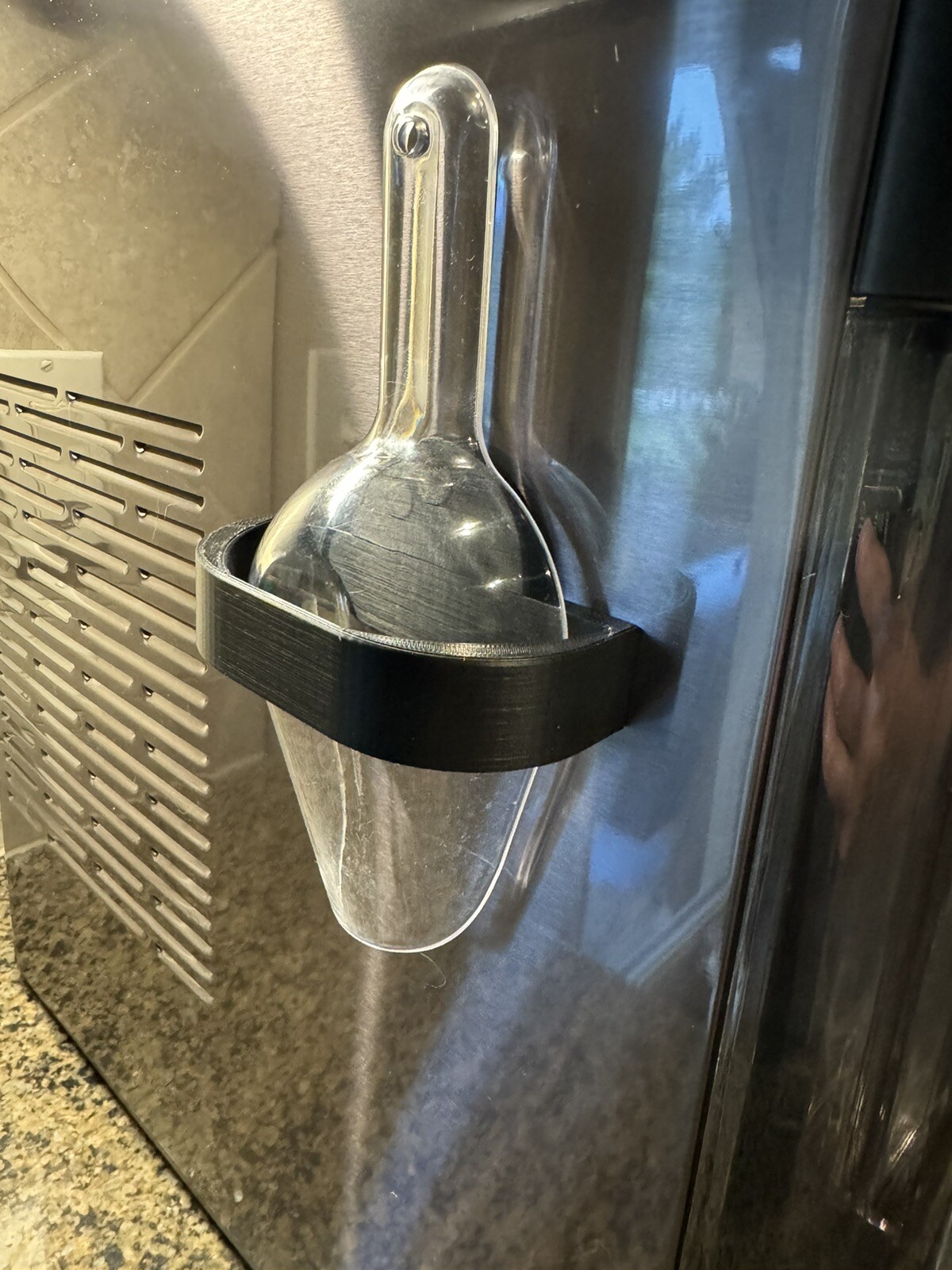 Ice scoop holder for GE Profile Opal 2.0 nugget ice maker  ** Free shipping **